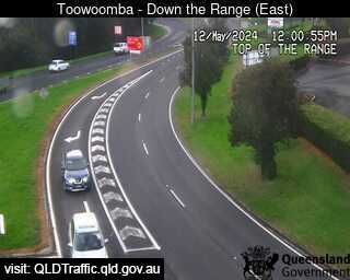 Warrega Highway - Looking down to Toowoomba Range