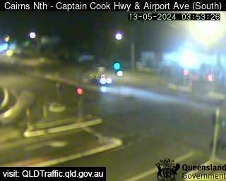 Webcam at Captain Cook Highway and Airport Avenue Cairns North