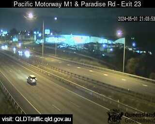 Pacific Motorway M1 & Paradise Road – Exit 23, QLD (North), QLD