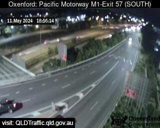 Webcam at Pacific Motorway M1 - Exit 57 Oxenford