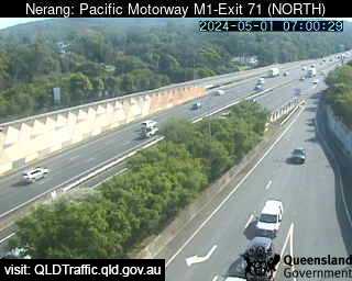 Pacific Motorway M1 Nerang – Exit 71, QLD (North), QLD