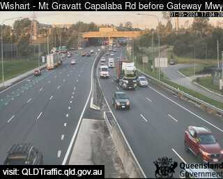 Mt Gravatt Capalaba Road before Gateway Motorway, QLD (East), QLD