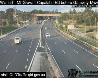 Mt Gravatt Capalaba Road before Gateway Motorway