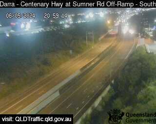 Centenary Motorway at Sumner Road Off-Ramp