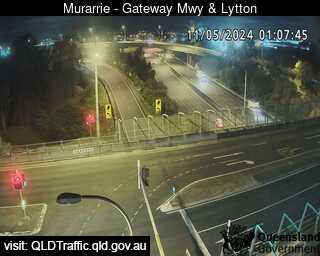 Webcam at Gateway Motorway and Lytton Murarrie