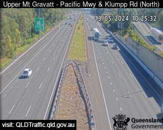 Webcam at Pacific Motorway and Klumpp Road Upper Mount Gravatt