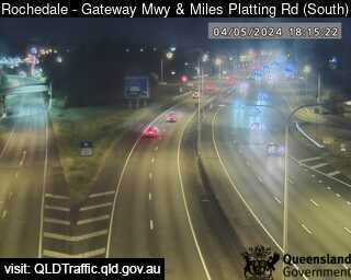 Gateway Motorway & Miles Platting Road, QLD