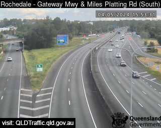 Gateway Motorway & Miles Platting Road, QLD (South), QLD