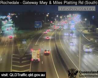 Gateway Motorway & Miles Platting Road, QLD (South), QLD