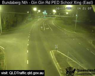 Gin Gin Road School Pedestrian Crossing, QLD (SouthEast), QLD