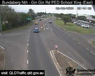 Gin Gin Road School Pedestrian Crossing, QLD
